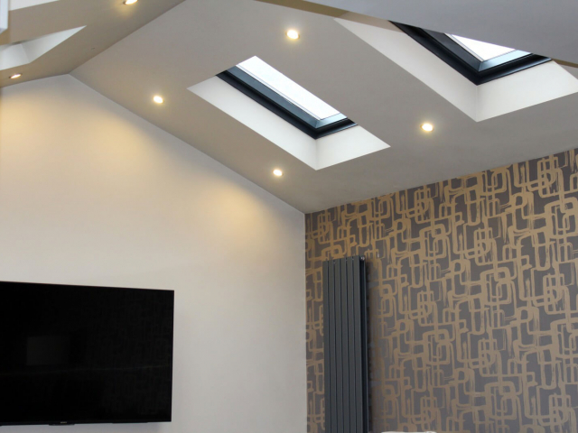 Direct Construction Extension with Skylights Midlands