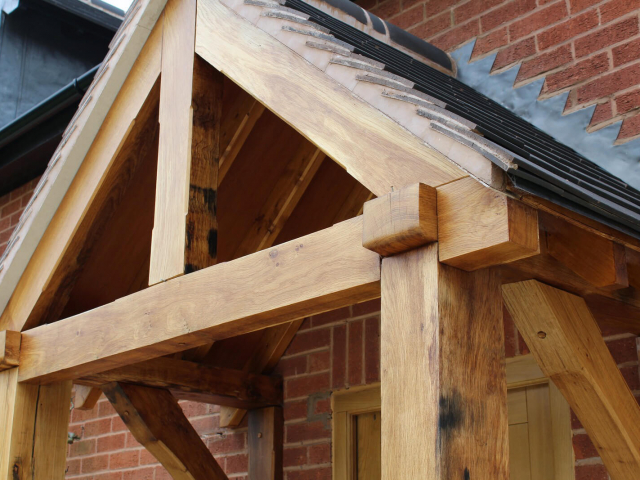 Direct Construction Joinery Wooden Porch Midlands